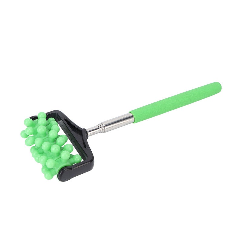 Telescopic Back Massager 8.3-22.8In Adjustable Length - Non Slip Ergonomic Handle Muscle Soreness Relief Roller for Home Gym Massage Shop - Image 1