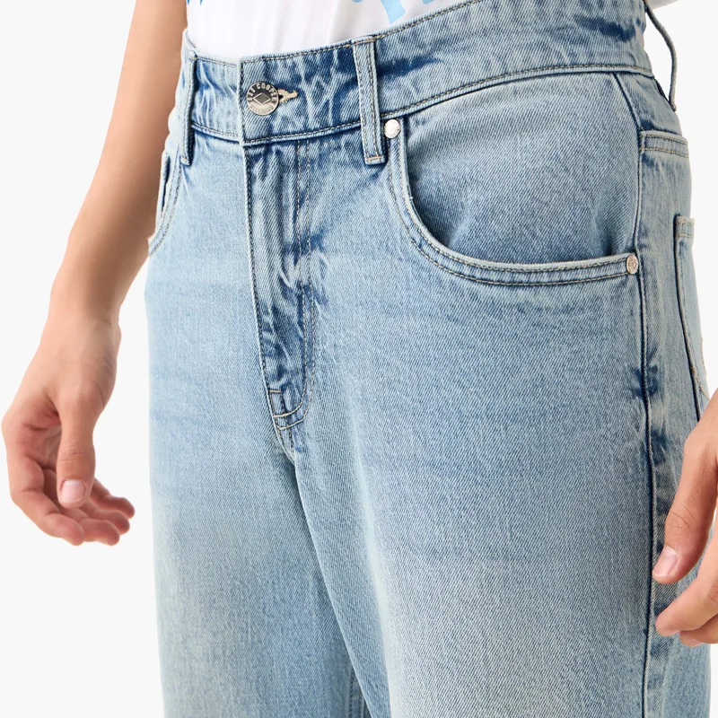 Lee Cooper Lee Cooper Straight Fit Jeans with Pockets