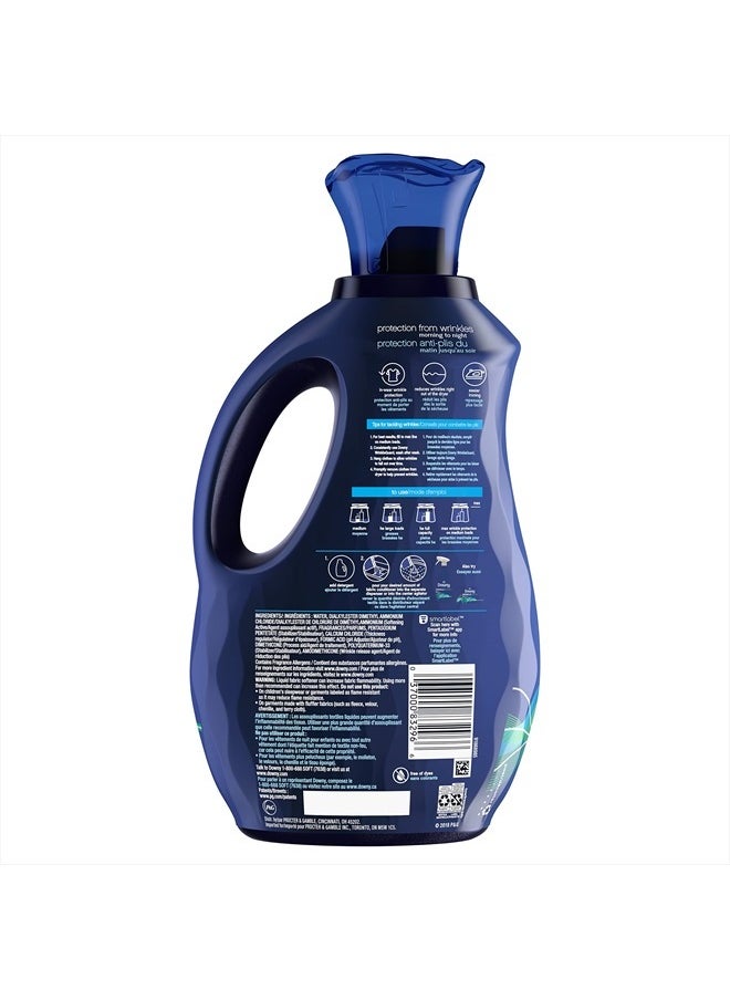 Downy Wrinkleguard Liquid Fabric Softener & Conditioner, Fresh, 48 Fl Oz. Bottle, 48 Fl Oz  - Image 2