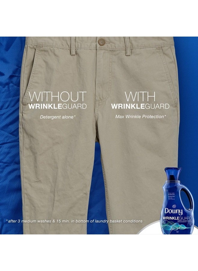 Downy Wrinkleguard Liquid Fabric Softener & Conditioner, Fresh, 48 Fl Oz. Bottle, 48 Fl Oz  - Image 3