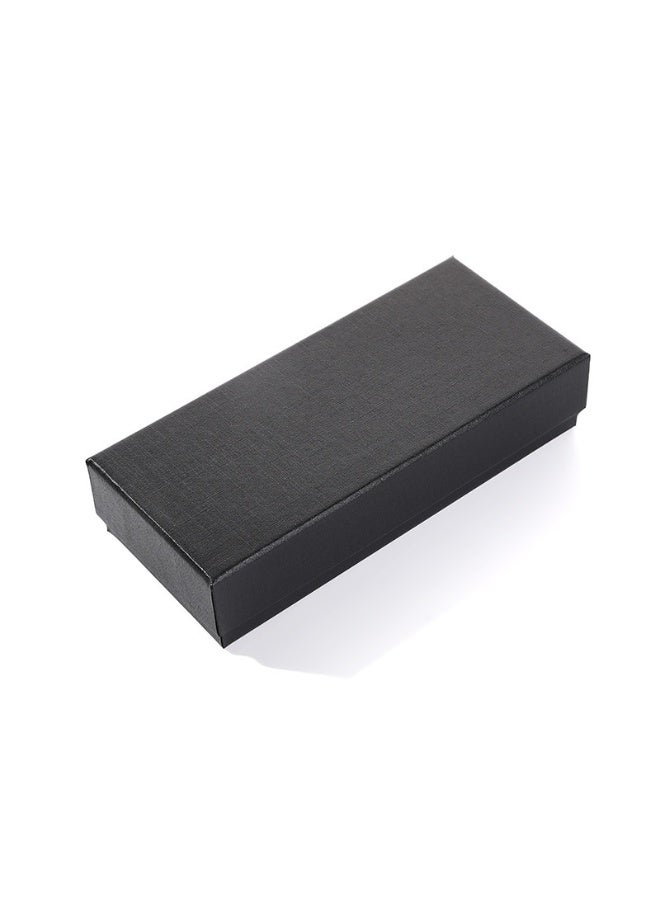 سيستار ساعة كوارتز نسائية راقية - قرص مربع صغير بسيط (ذهبي وردي، وجه قهوة) مع علبة ساعة مربعة سوداء - Image 3