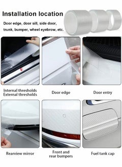 Car Door Edge Guards Door Sill Protector, Universal Car Sticker Door Entry Guards Scratch Cover Protector Film 5D Carbon Fiber Reflector, Trunk,Protector for Most Cars(2Inx33Ft) - pzsku/Z8D316BC05B22659174D0Z/45/_/1672299361/6f622c55-8579-44a4-a8f3-57b8d5870aee