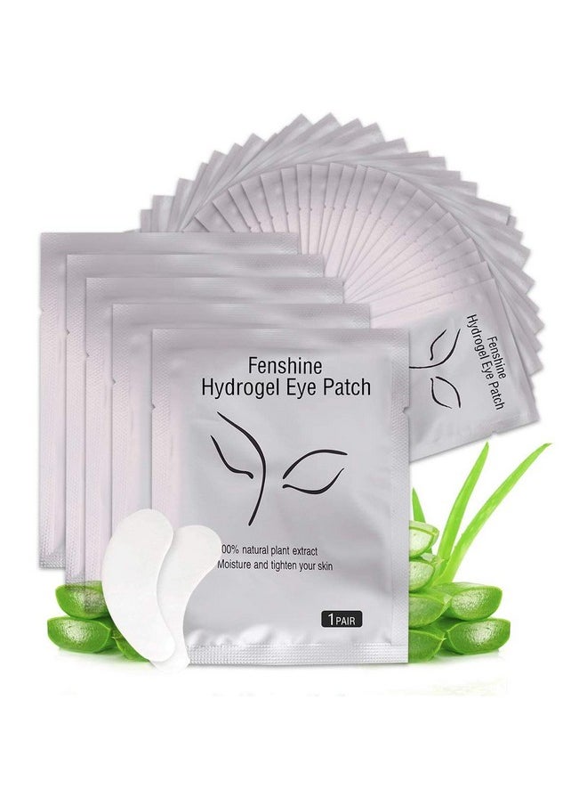 fenshine 200 Pairs Eyelash Extension Eye Pads Lint Free Hydrogel Eye Patches Professional Under Eye Gel Pads For Lash Extensions Supplies  - Image 1