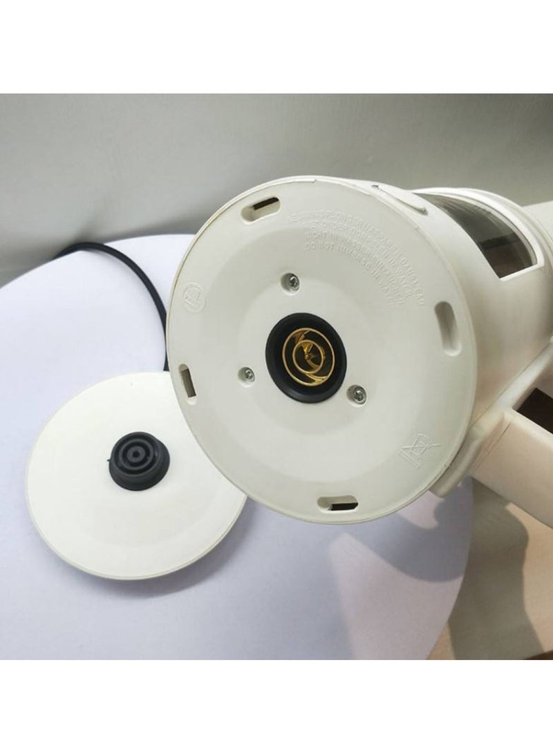 Denx Temperature Control Portable Electric Glass Kettle Safety Coffee Water BoilerElectric Glass Kettle, 1.8L Capacity, Fast Boiling, Black - Image 4