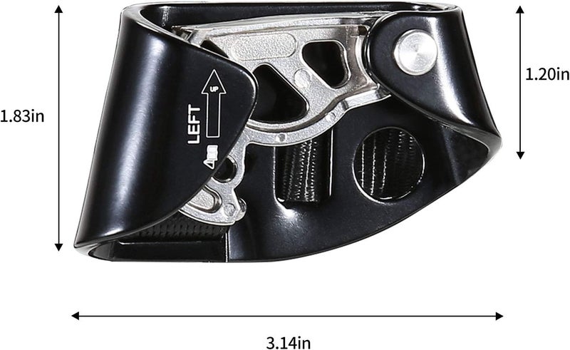 WILDKEN Foot Ascender Outdoor Mountaineering Tree Arborist Climbing Rappelling Equip Left Right Foot Ascender - Image 2