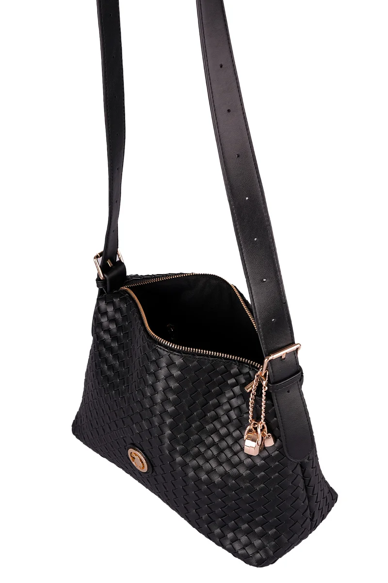 U.S. Polo Assn. BLACK U.S. Polo Assn. Women's Shoulder Bag, Ladies Large Capacity Shoulder Bag Handbag Tote Bags Clutch Bag, Women's Leather Hobo Bag, Women's Tote Bag, Women's Shoulder Bag, Women's Hand Bag, Women's Travel Bag, for Office Sling Bag Side Bag and Girls College Students  | Best Price UAE
