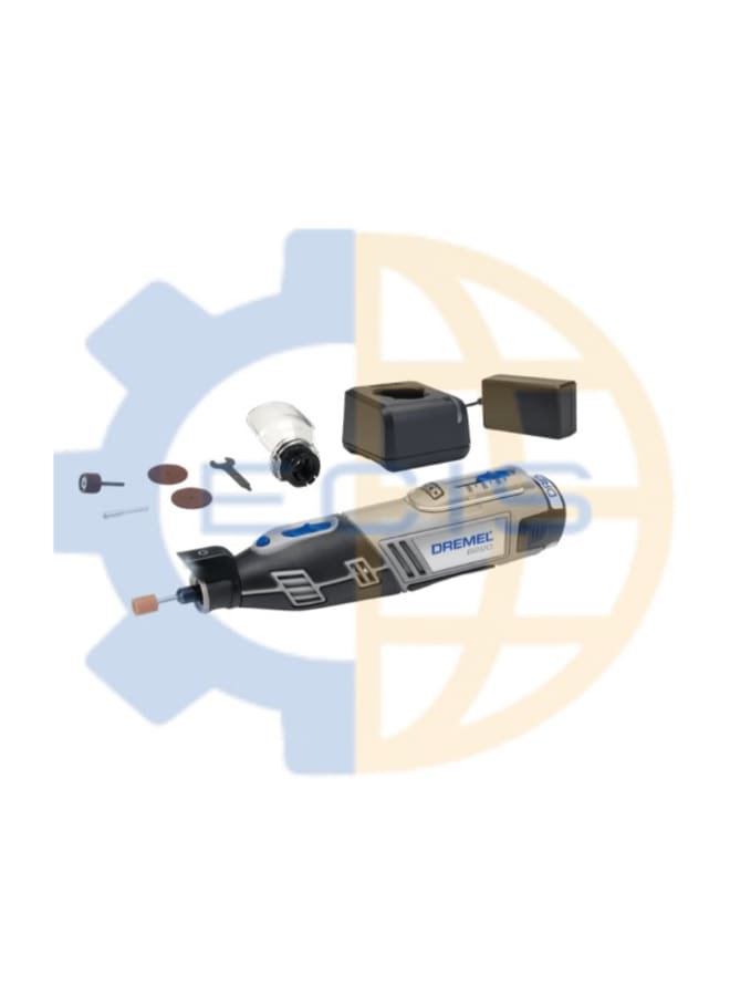 DREMEL 12V Battery Short Stamping Grinder with Flashlight + 5 Accessories 8220 Dremel Mexican 