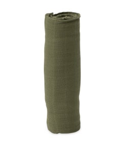 little unicorn Cotton Muslin Single Swaddle Fern  - Image 5