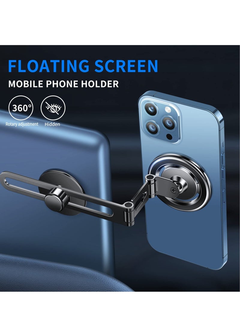 Excefore Magnetic Phone Mount for Tesla Motors Compatible All Phones Folding and Sliding Design Strong Magnetic Force  - Image 5