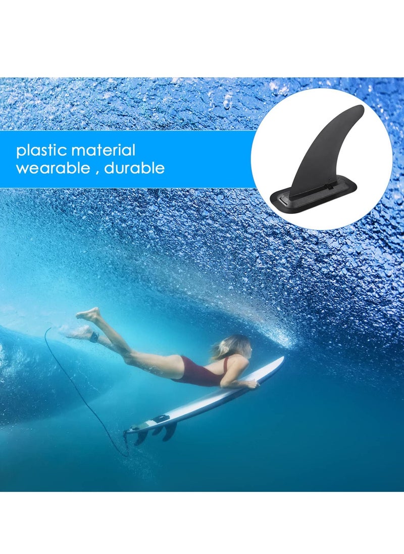 SYOSI - Surfboard Fins, Removable Universal SUP Fin, Nylon Safe Reinforced Fins, SUP Replacement Diverter Tail Rudder for Longboard Surfboard, Inflatable Paddle Board, Surfboard, Stand-Up Paddle Board - Image 1