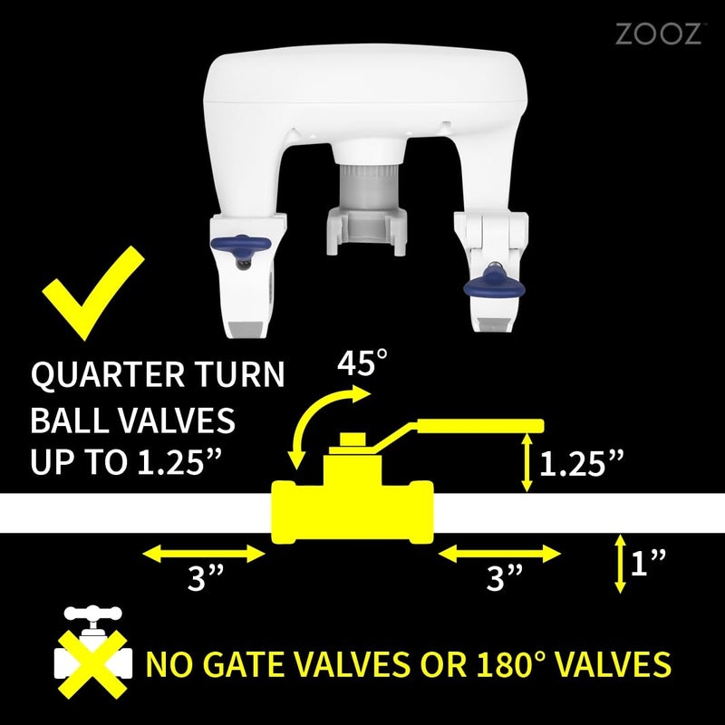 Zooz Z-Wave Long Range 700 Series Titan Water Valve Actuator ZAC36 | Compatible with Z-Box, SmartThings, Works with Ring Alarm - Image 2