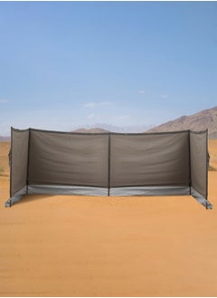 AL SANIDI Camping windbreak for trips, camping air curtain, Gray, 600*120Cm  - Image 2