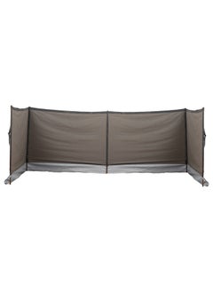 AL SANIDI Camping windbreak for trips, camping air curtain, Gray, 600*120Cm  - Image 1