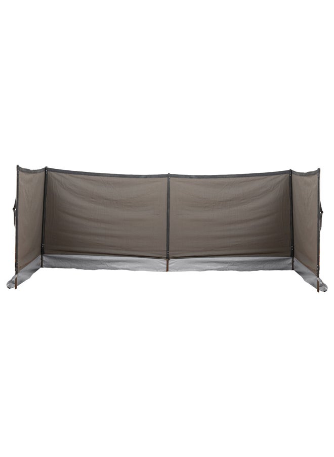 AL SANIDI Camping windbreak for trips, camping air curtain, Gray, 600*120Cm  - Image 1