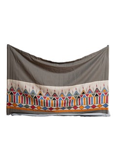 AL SANIDI Camping windbreak for trips, camping air curtain, Gray, 600*120Cm  - Image 4