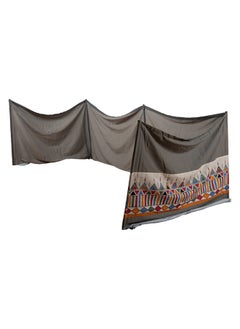 AL SANIDI Camping windbreak for trips, camping air curtain, Gray, 600*120Cm  - Image 3