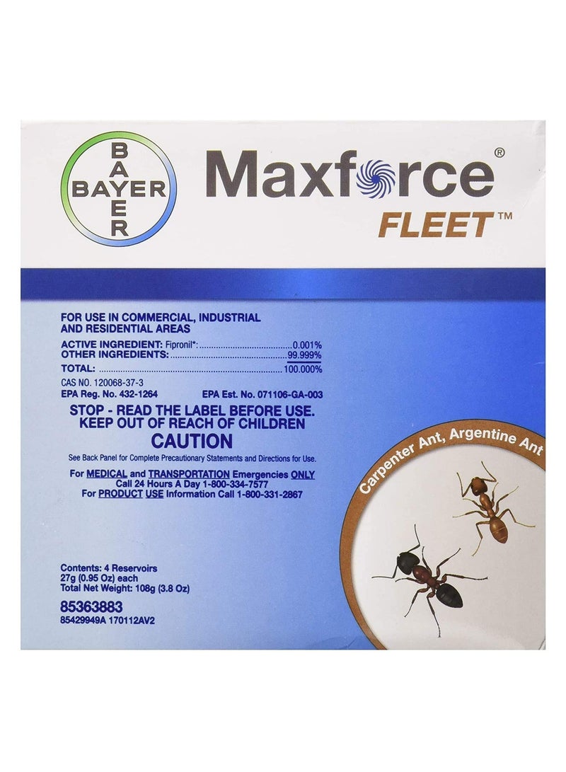 ماكس فورس جل ماكس فورس فليت لطعم النمل - صندوق (4 × 27 جرام) - Image 1