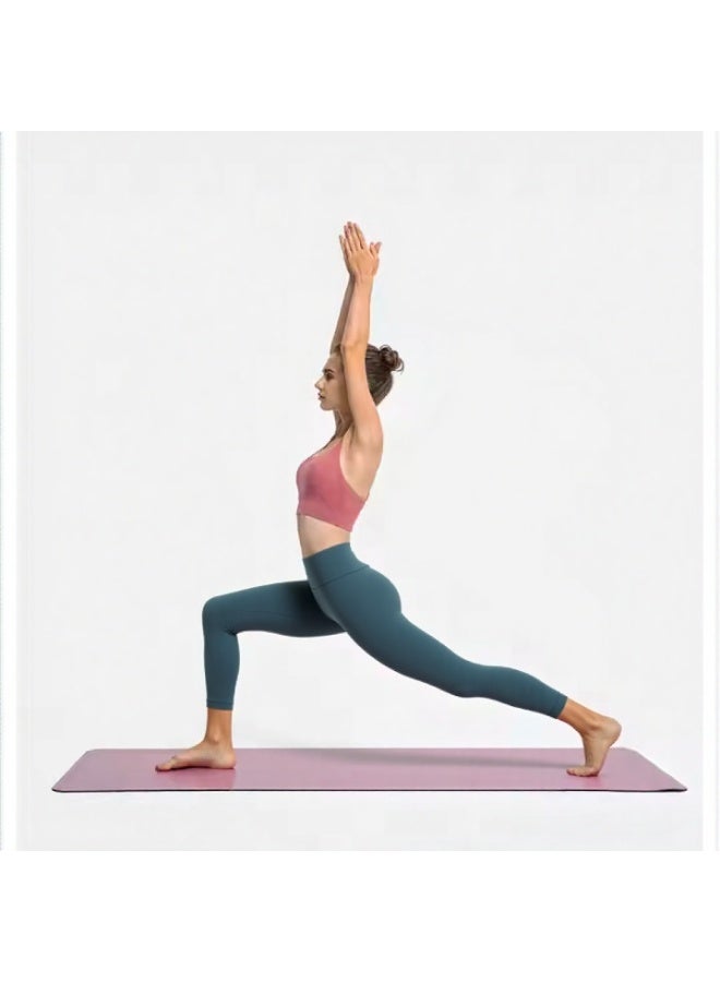 NIBEMINENT Essential/Pure&Plain 7/8 Leggings, High Waisted Compression Soft Pants Workout Athletic Yoga Pants 24" - Image 2