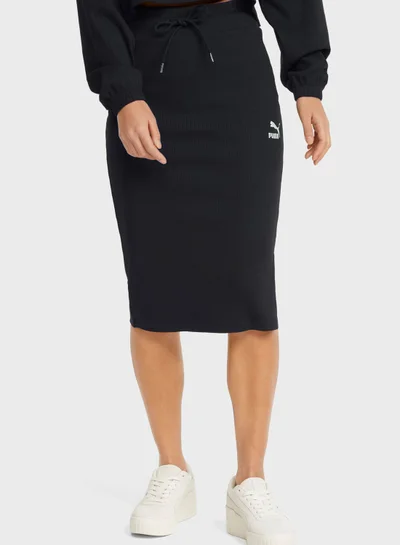 PUMA Classics Ribbed Skirt