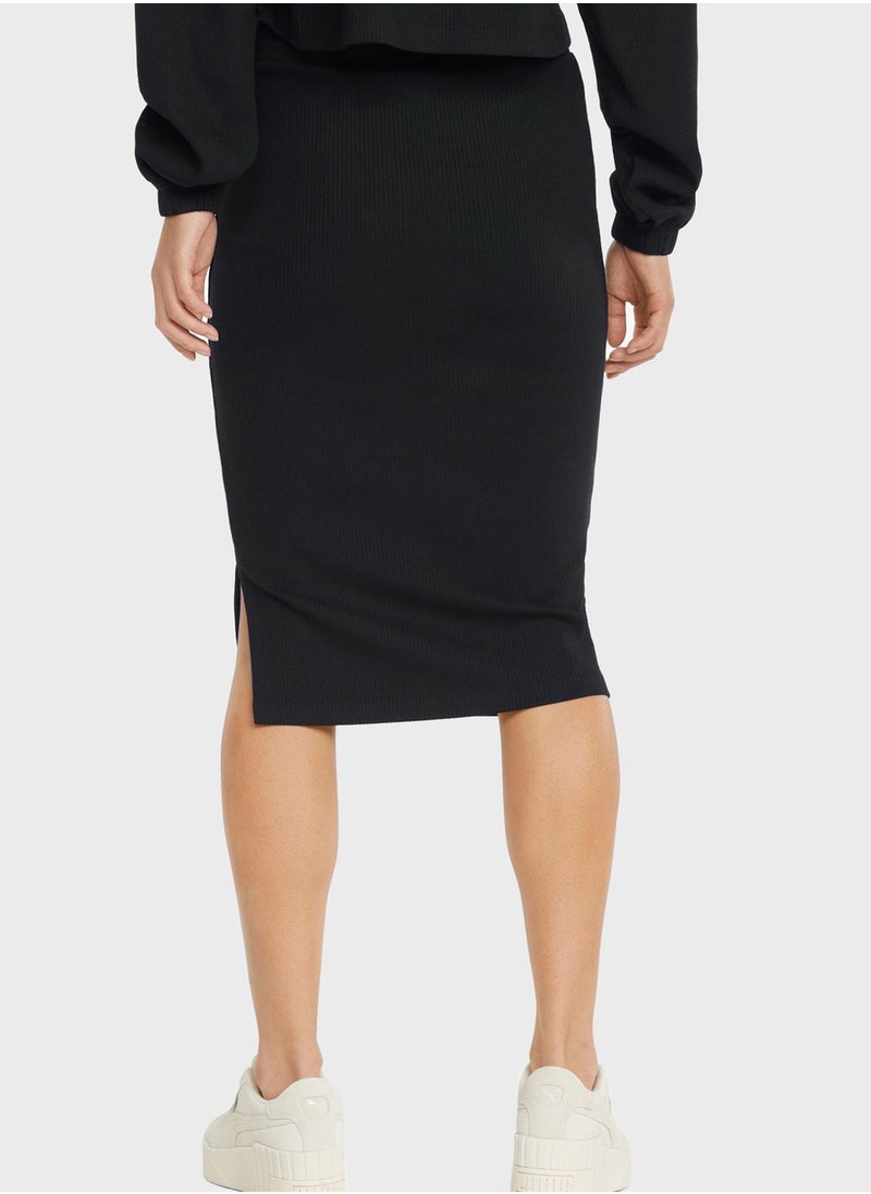 PUMA Classics Ribbed Skirt  - Image 2