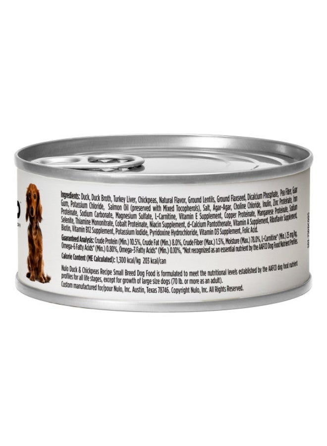 Nulo FreeStyle Small Breed Dog Grain-Free Duck & Chickpeas Recipe with Probiotics 156gms - Image 2