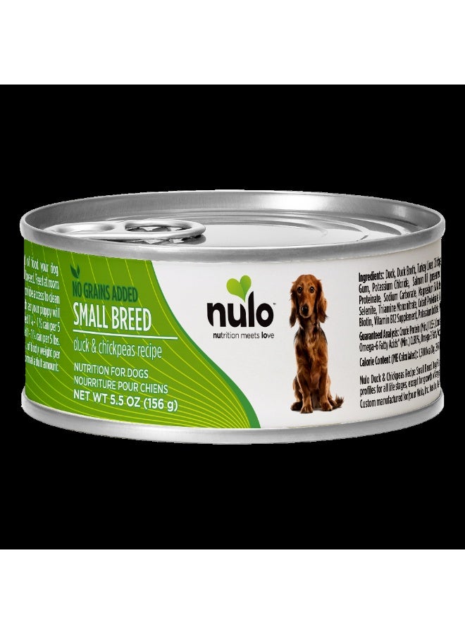 Nulo FreeStyle Small Breed Dog Grain-Free Duck & Chickpeas Recipe with Probiotics 156gms - Image 1