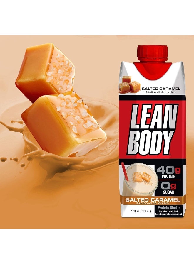 LABRADA Lean Body Ready-To-Drink Protein Shake 500Ml Salted Caramel - Image 4