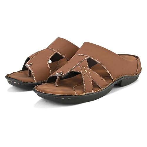Centrino Sandal for Men | Grip Insole for Stability | Modern Look with Straps | Comfortable Footwear 9263-3 - Image 3