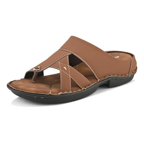 Centrino Sandal for Men | Grip Insole for Stability | Modern Look with Straps | Comfortable Footwear 9263-3 - Image 1