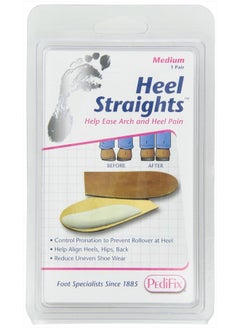 pedifix Heel Straights, Medium, 1 Pair Per Pack  - Image 1