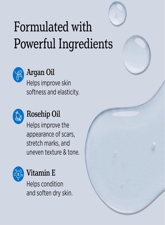 NUVADERMIS Restorative Body Oil for Scars, Stretch Marks & Dry Skin | Argan Oil, Rosehip Oil & Vitamin E | Lightweight, Fast-Absorbing Body Oil | 3.4 fl oz - Image 3