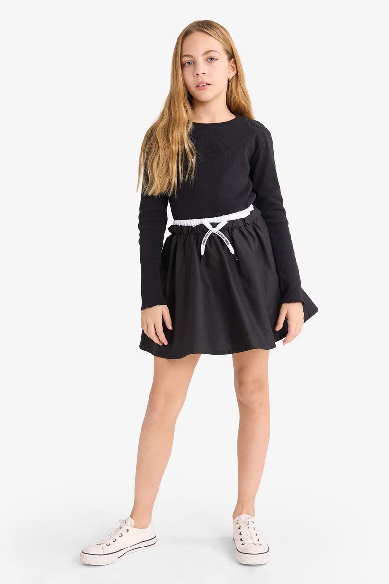 DeFacto Girl Twill Regular Fit Skirt - Image 2