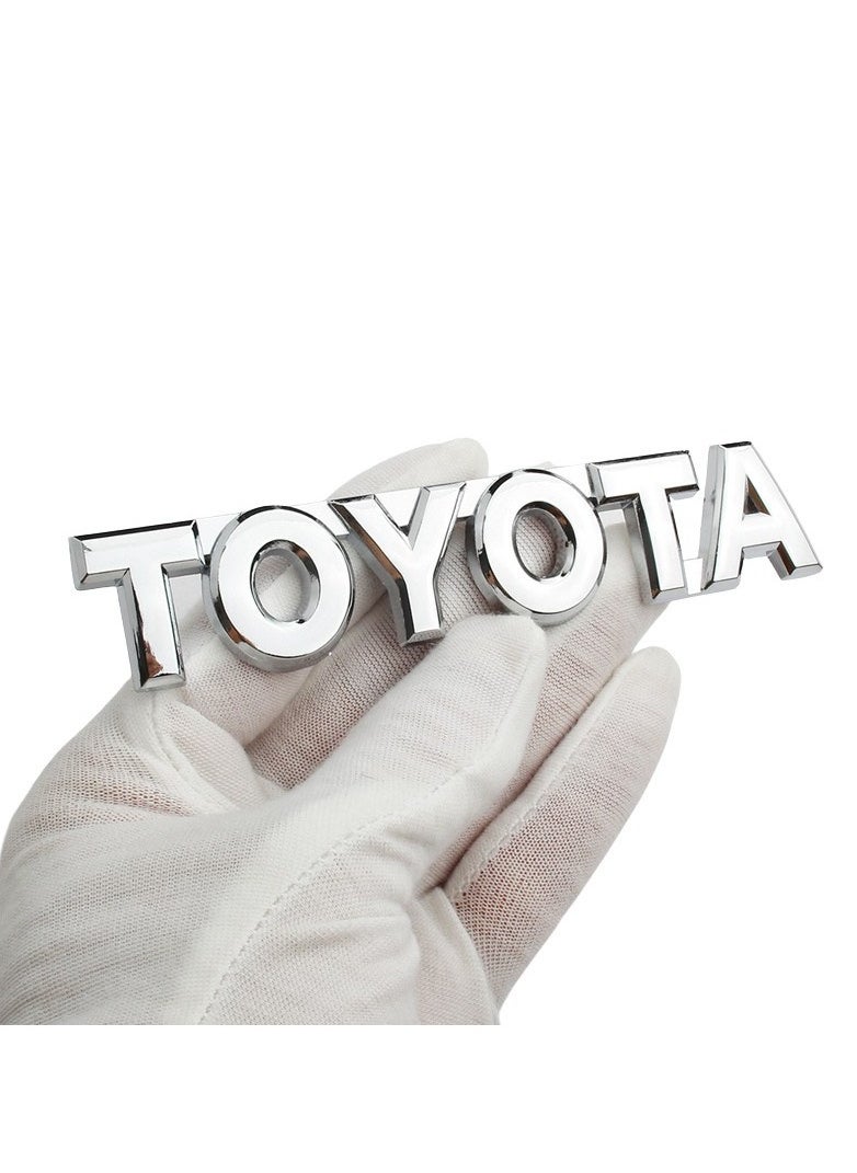 Generic - Toyota Letters Emblem Adhesive Car - Image 1