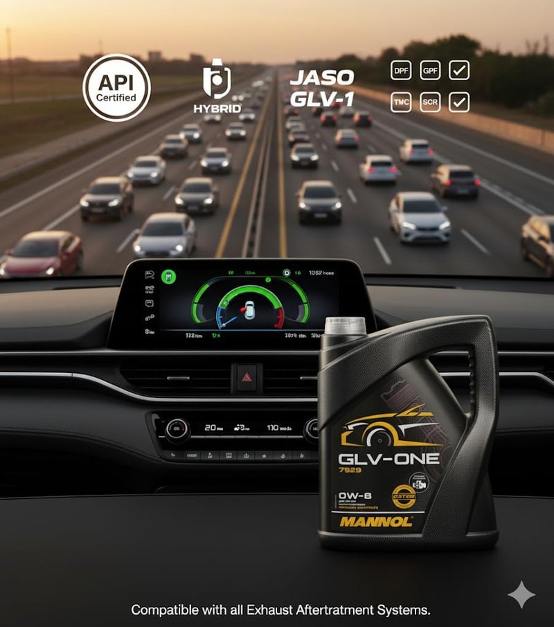 MANNOL GLV-ONE 0W-8 Engine Oil for Hybrid Cars - Image 4