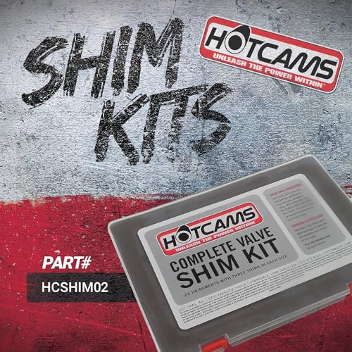 Hot Cams HCSHIM02 Complete Shim Kit Compatible with/Replacement for Arctic Cat ATV DVX 400 /Honda CRF 450R CRF450X TRX 450ER TRX 450R /Kawasaki KFX 400 KFX 450R KLX 450R KX 450F/Suzuki - Image 4