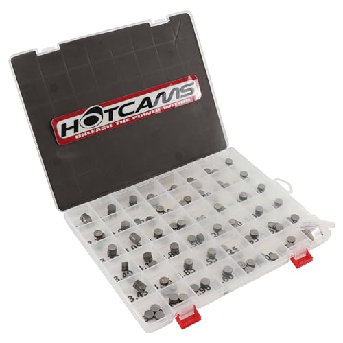 Hot Cams HCSHIM02 Complete Shim Kit Compatible with/Replacement for Arctic Cat ATV DVX 400 /Honda CRF 450R CRF450X TRX 450ER TRX 450R /Kawasaki KFX 400 KFX 450R KLX 450R KX 450F/Suzuki - Image 2