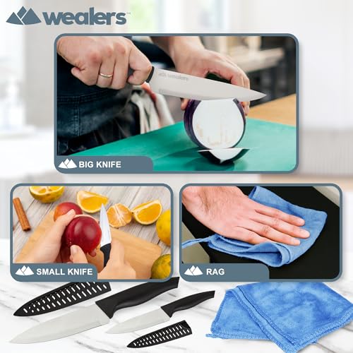 Wealers 12 Piece Camp Kitchen Cooking Utensil Set Travel Organizer Grill Accessories Portable Compact Gear for Backpacking BBQ Camping Hiking Travel Cookware Kit Water Resistant Case (Blue) - Image 3