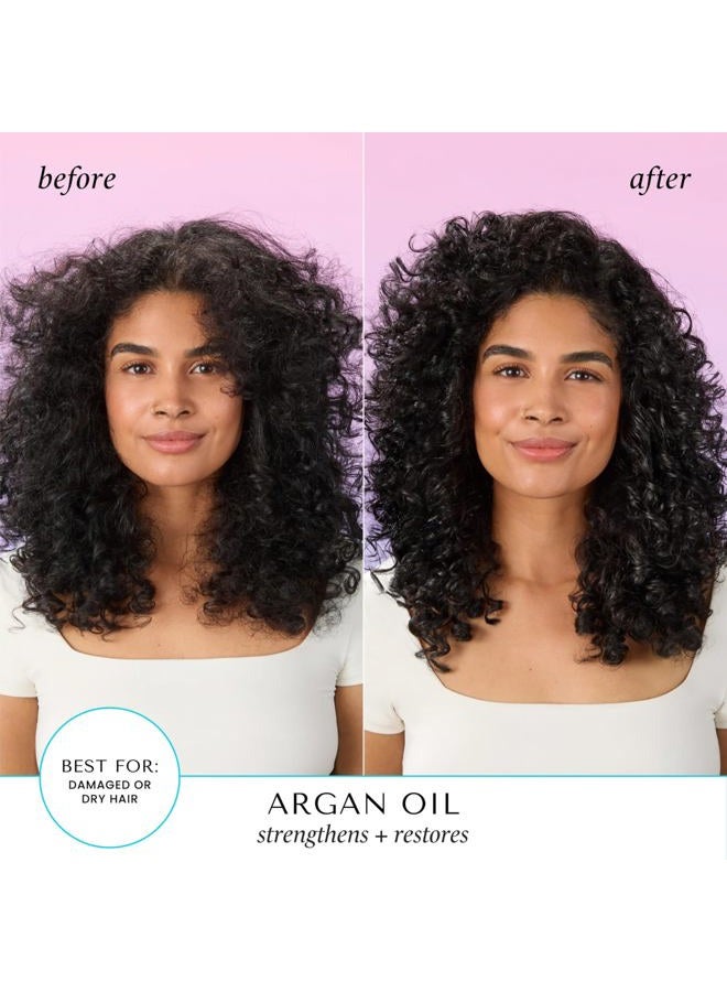 HASK ARGAN Repairing Hair Oil Shine Hair Oil for All Hair Types, Vegan, Color Safe, Gluten-free, Sulfate-free, Paraben-free - 2 Oz - Image 3