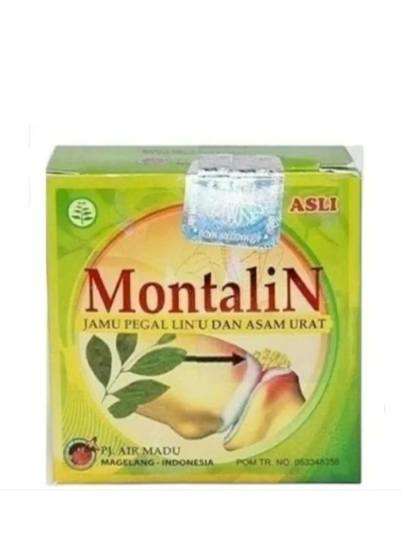 Montalin is a treatment for joint and bone pain and gout, Valentino