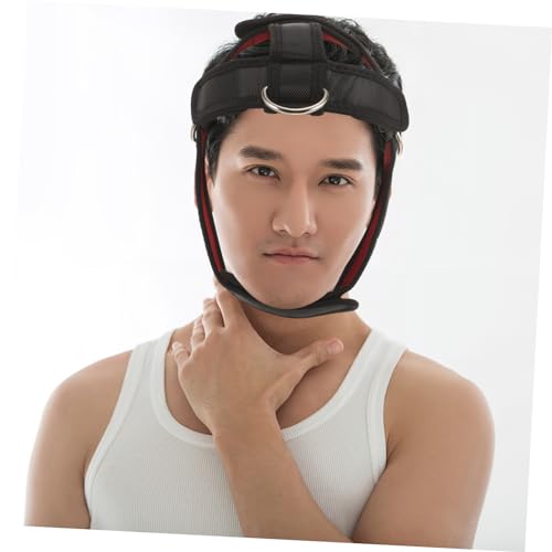 FOYTOKI and Neck Trainer Indoor Neck Exerciser Neck Weight Lifting Harness Trainer for Neck Safety Neck Trainer Neck Training Neck Harness Portable Diving Fabric Training Equipment - Image 3