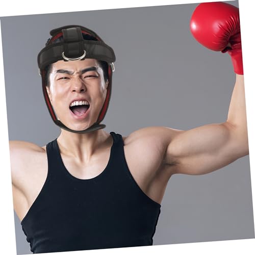FOYTOKI and Neck Trainer Indoor Neck Exerciser Neck Weight Lifting Harness Trainer for Neck Safety Neck Trainer Neck Training Neck Harness Portable Diving Fabric Training Equipment - Image 2