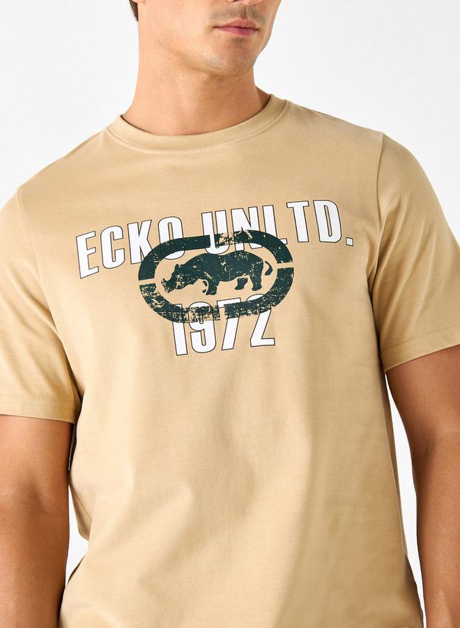 Ecko Unltd. Ecko Unltd Logo Print Crew Neck T-shirt - Image 4