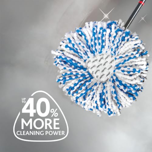 o cedar O-Cedar Genuine RinseClean Deep Clean Spin Mop Head Replacement | Machine Washable | Reusable | Microfiber Refill | 40% More Cleaning Power - Image 3