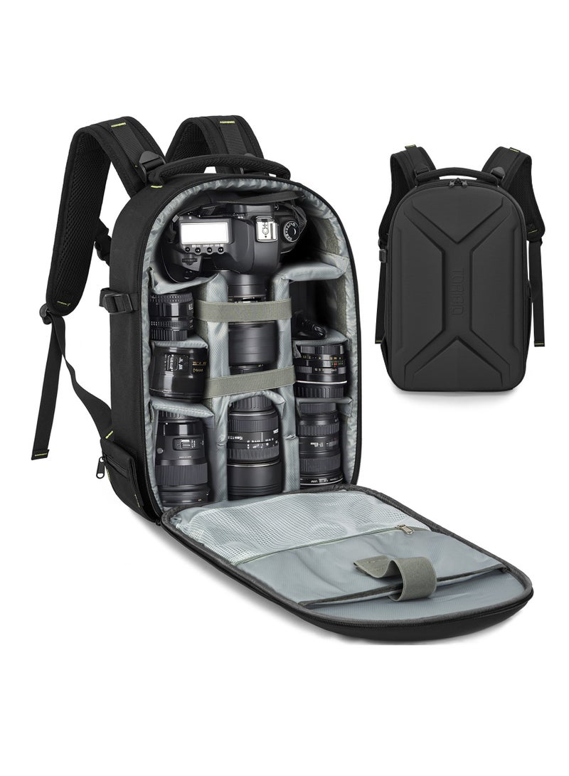 عام 15.6 بوصة التصوير في الهواء الطلق مزدوجة الكتف حقيبة تخزين الكاميرا سعة كبيرة سلر كاميرا رقمية حقيبة الكمبيوتر بدون طيار - Image 1