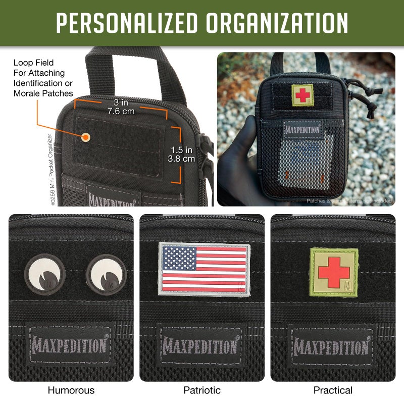 Maxpedition Mini Pocket Organizer Black - Image 5