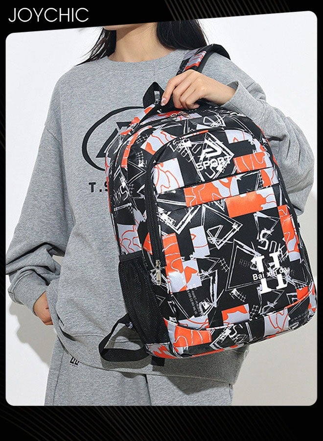 Joychic حقيبة ظهر أكسفورد للسفر والأعمال، حقيبة كتب قابلة للتنفس ومقاومة للماء، حقيبة ظهر كبيرة الحجم للطلاب المتوسطين والثانويين، متعددة الألوان - Image 3