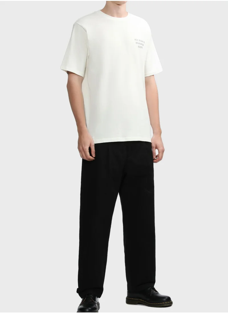 izzue Twill Pocket Trim Chinos