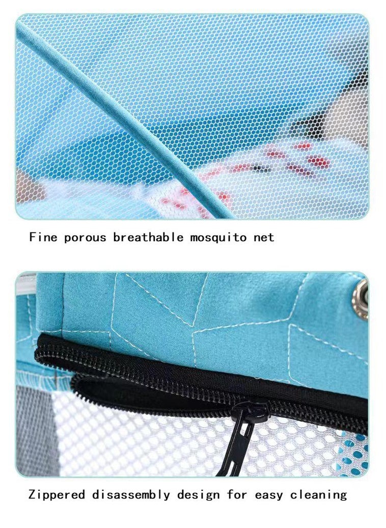 Generic - Foldable Baby Changing Table with Wheels and Storage Bag Nursery Organizer for Newborn Essentials - Image 1