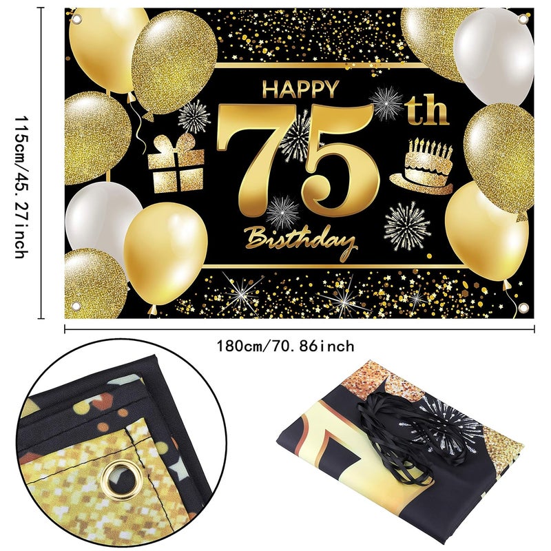 IMISI 75th Happy Birthday Banner - Image 2