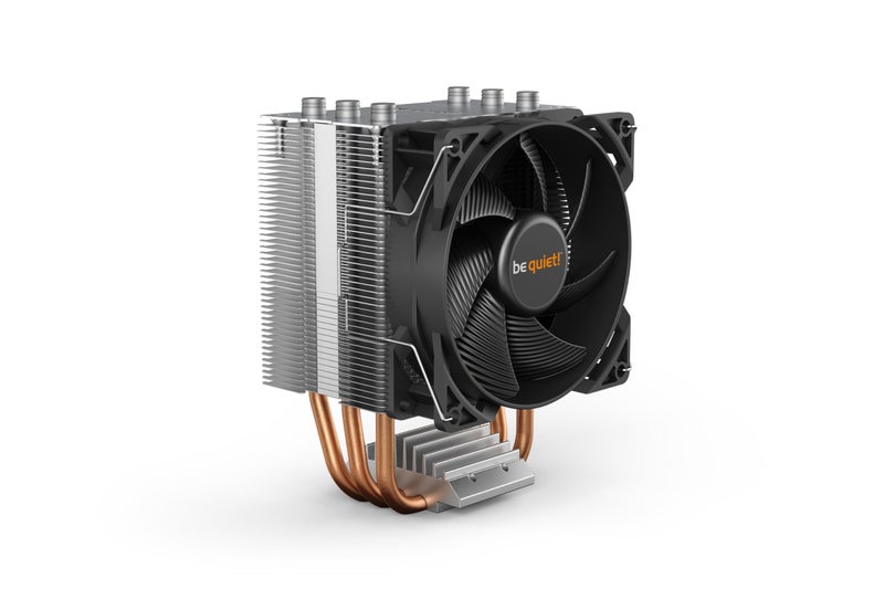 be quiet! Pure Rock Slim 2 130W TDP CPU Cooler | Intel1700 1200 1150 1151 1155 | AMD4 AMD5 | Silver | BK030 - Image 1